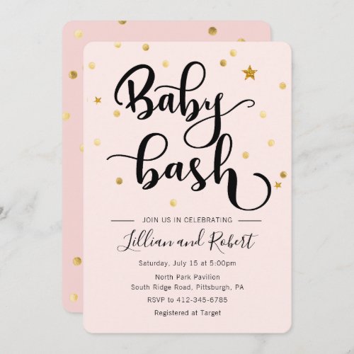 Zazzle Couples Baby Shower Ideas Baby Bash Pink