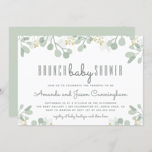 Zazzle Couples Baby Shower Ideas Brunch Shower