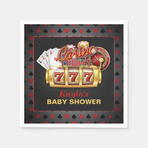 Zazzle Couples Baby Shower Ideas Casino Night