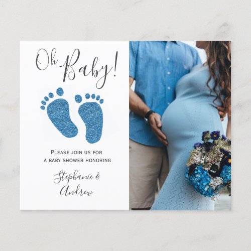 Zazzle Couples Baby Shower Ideas Photo Invitation