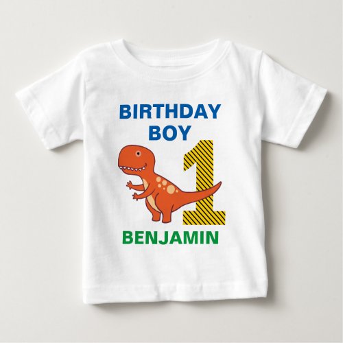 Zazzle Dinosaur Birthday Party Ideas First Shirt
