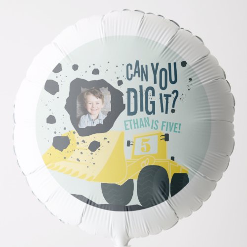 Zazzle Ideas For Construction Birthday Party Ideas Photo Balloon