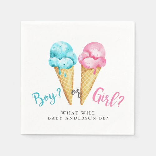 Zazzle Ideas For Gender Reveal Ice Cream Scoops