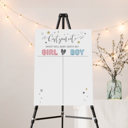 Zazzle Ideas For Gender Reveal Voting Board