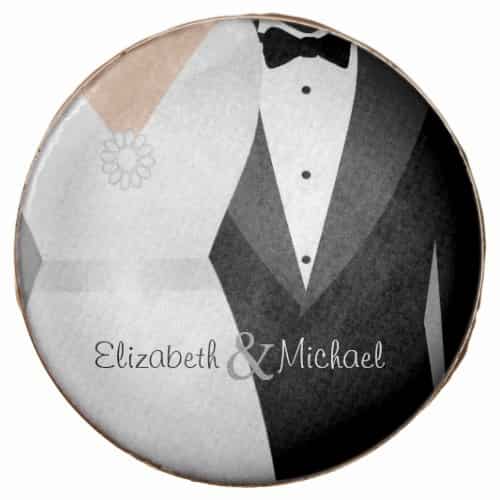 Zazzle Oreo Bride and Groom Cookie Favors