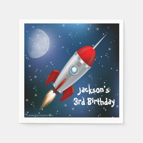 Zazzle Outer Space Birthday Party Ideas Rocket Supplies