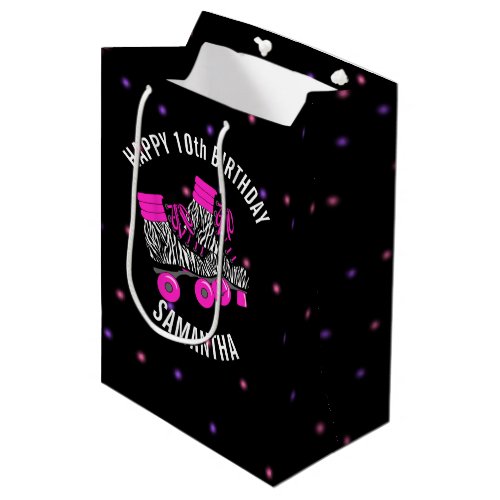 Zazzle Roller Skating Birthday Party Ideas Gift Bag
