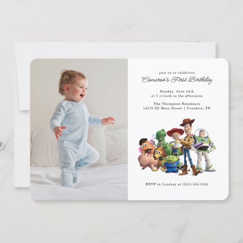 Zazzle Toy Story Birthday Party Ideas Photo Invitations