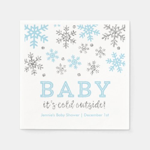 Zazzle Winter Baby Shower Ideas Baby It's Cold Outside