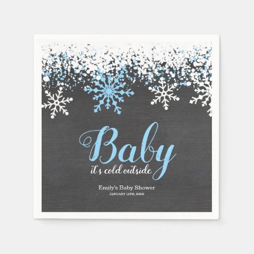 Zazzle Winter Baby Shower Ideas Cold Outside