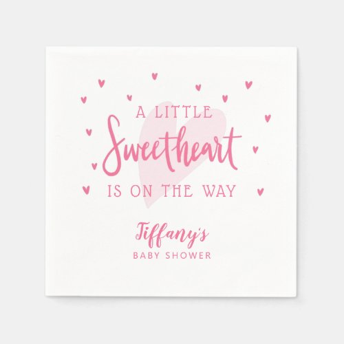 Zazzle Winter Baby Shower Ideas Pink Sweetheart
