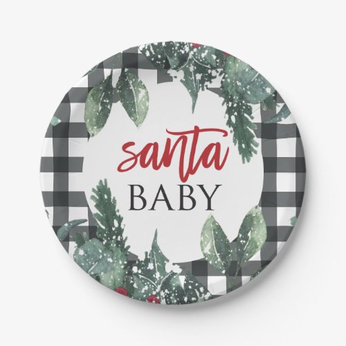 Zazzle Winter Baby Shower Ideas Santa Baby Christmas