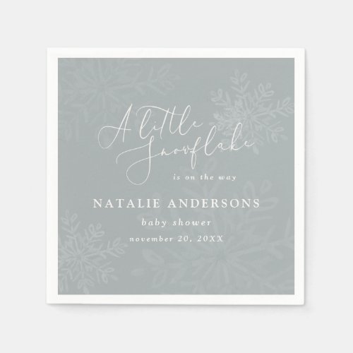 Zazzle Winter Baby Shower Ideas Snowflake