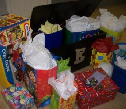 First Boy Birthday Toy Box