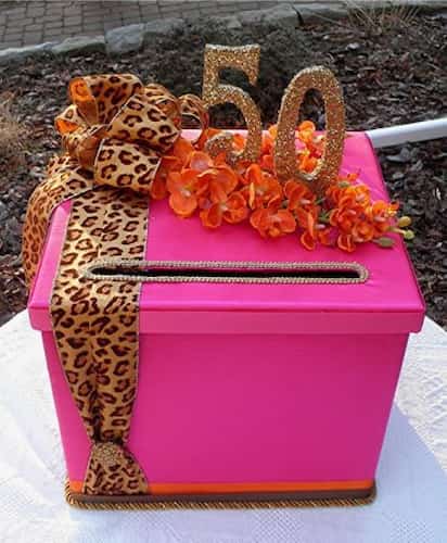 50th Birthday Cards Box