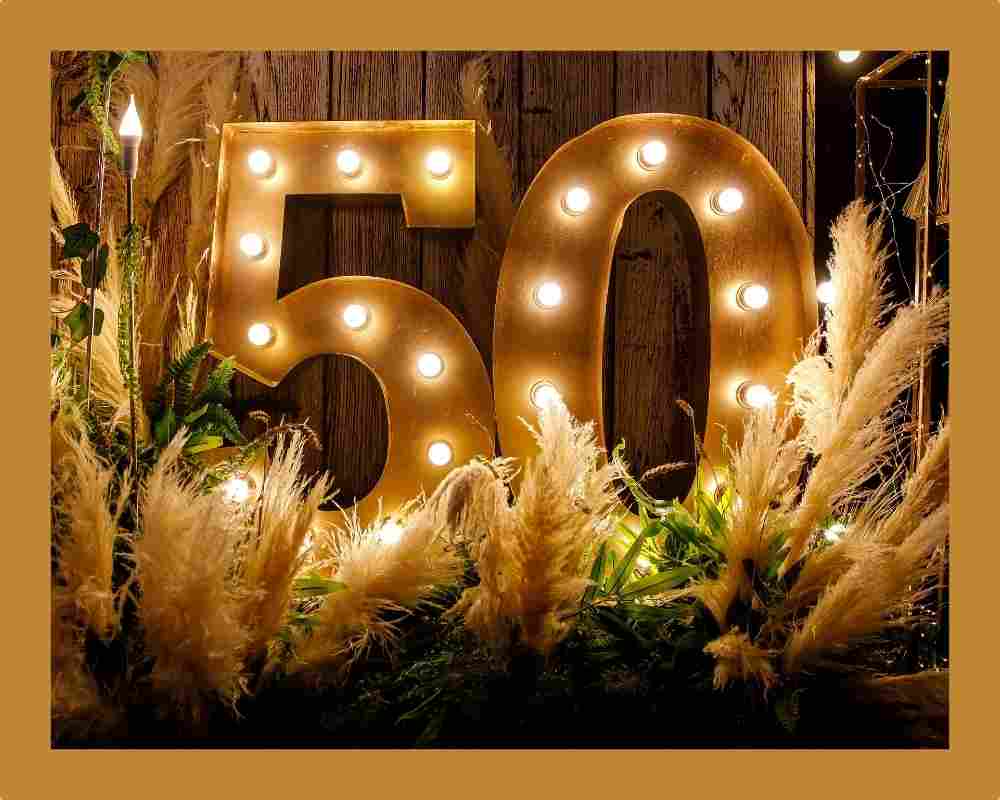 50th Birthday Favors