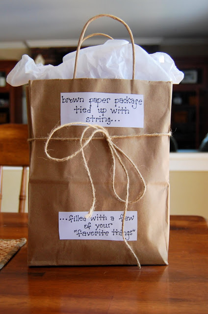 50th Birthday Gift Bag Idea