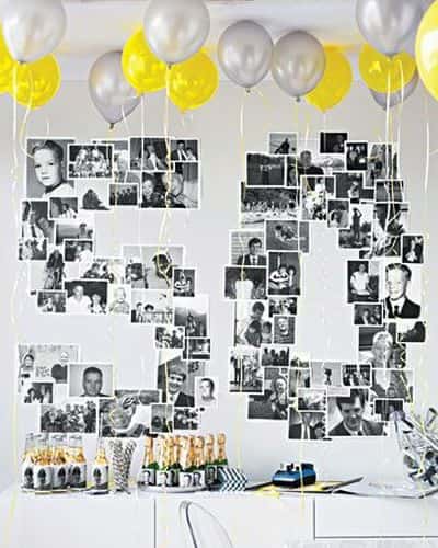 50th Birthday Party Themed Photograph Idea