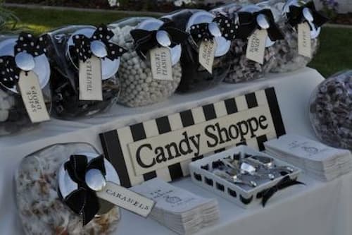 50th-birthday-candy-buffet