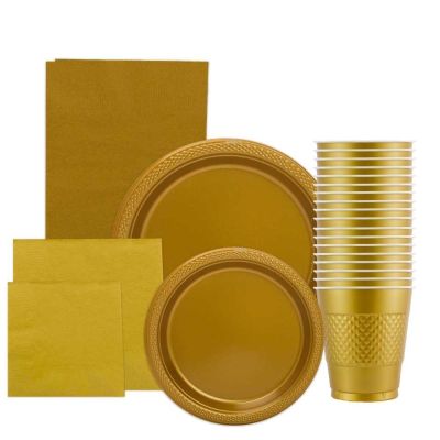 Gold 50th Birthday Party Supplies