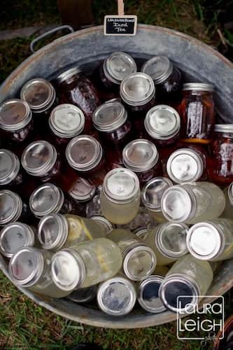 Beverage Idea Using Mason Jars