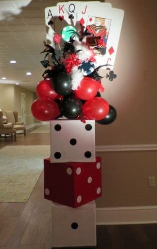 50th Birthday Party Themed Balloons