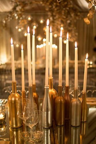 50th Birthday Party Themed Candles