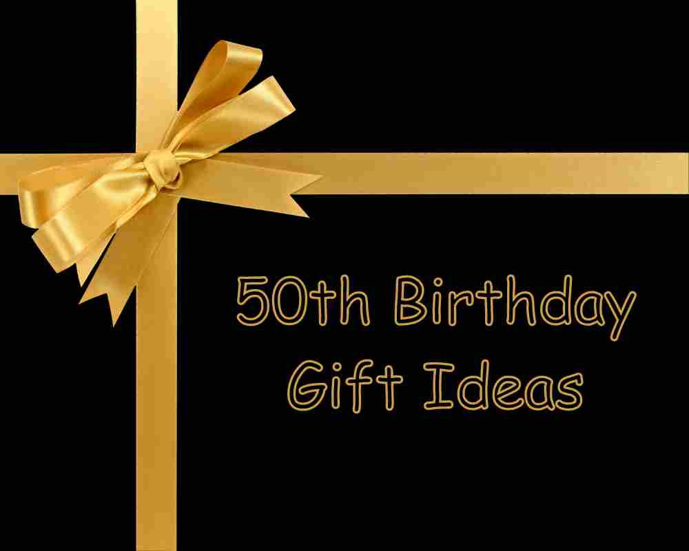50th Gift Ideas