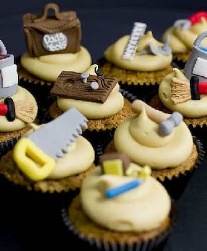 80th Birthday Cupcakes Handyman
