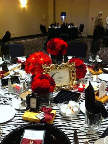 80th Birthday Decorations Table