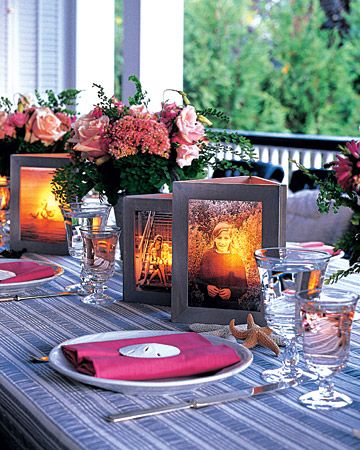 Photo Centerpiece 80th Birthday Party Favors
