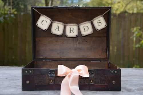 80th Birthday Card Suitcase Display