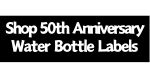 Amazon 50th Anniversary Water Bottle Labels