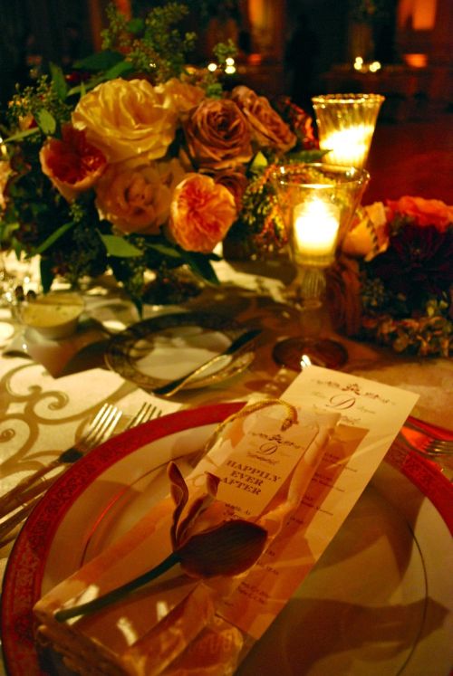 Perfect Wedding Table Place Setting