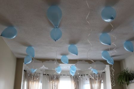 First Boy Birthday Ceiling Decoration