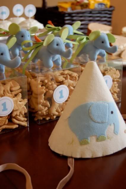 First Boy Birthday Cookie Party Favor