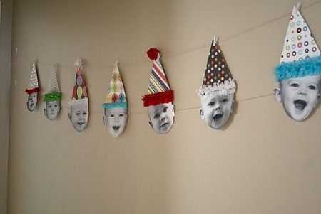 First Boy Birthday Banner