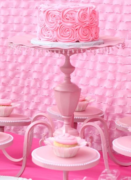 Vintage First Girl Birthday Display