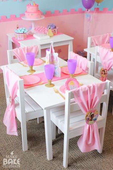First Girl Birthday Princess Themed