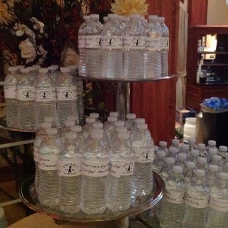 Water Bottle Golf Themed Wedding Favors