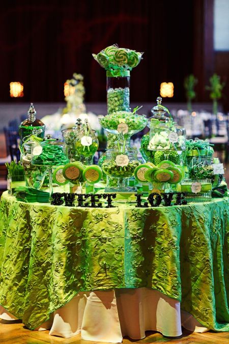 Golf Themed Candy Buffet