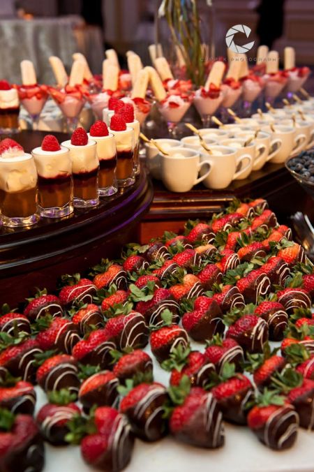 Strawberry Gourmet Chocolate Wedding Favors