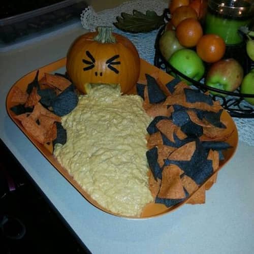 Chicken Dip Halloween Appetizers