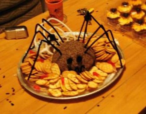 Easy Cheeseball Halloween Appetizers