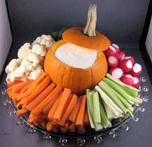 Veggie Halloween Appetizers