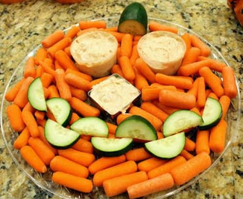Vegetable Halloween Appetizers