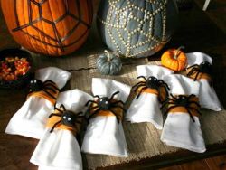Halloween Spider Napkin Holders