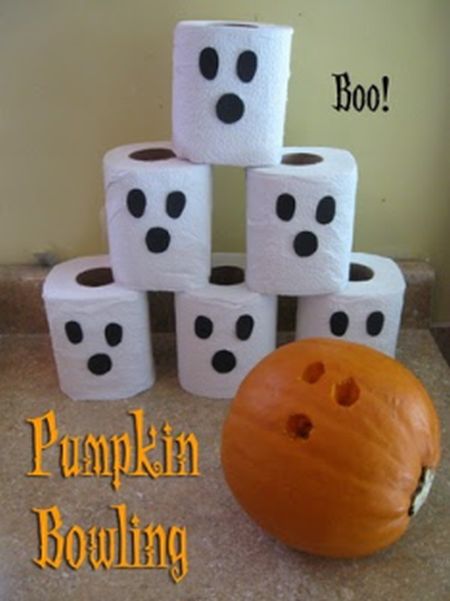Ghostly Bowling Halloween Kids Games