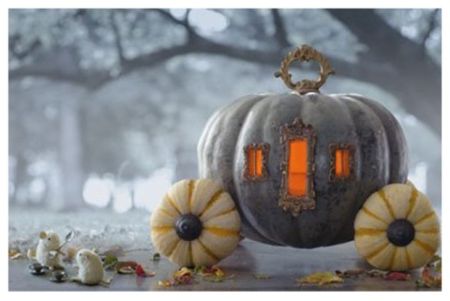 Carriage Halloween Pumpkin Carving Ideas