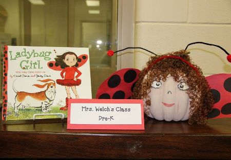 Ladybug Halloween Pumpkin
